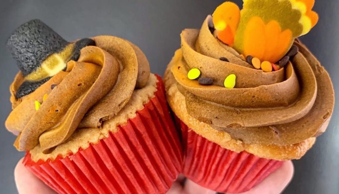 Thanksgiving cupcakes