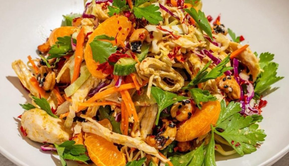 Sichuan shredded chicken salad